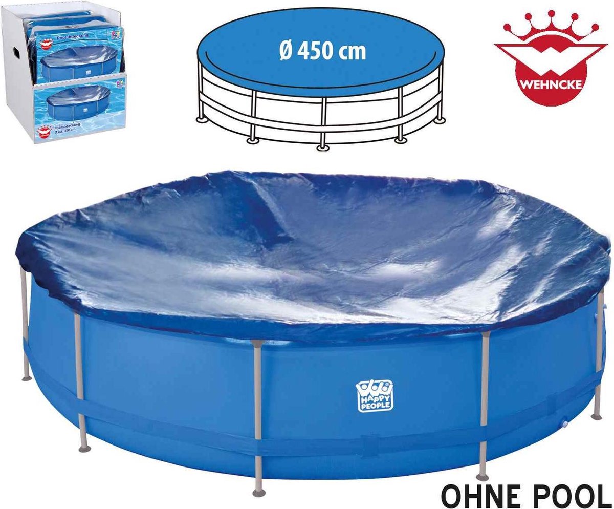 Wehncke frame afdekzeil met elastische band D= ca.450cm