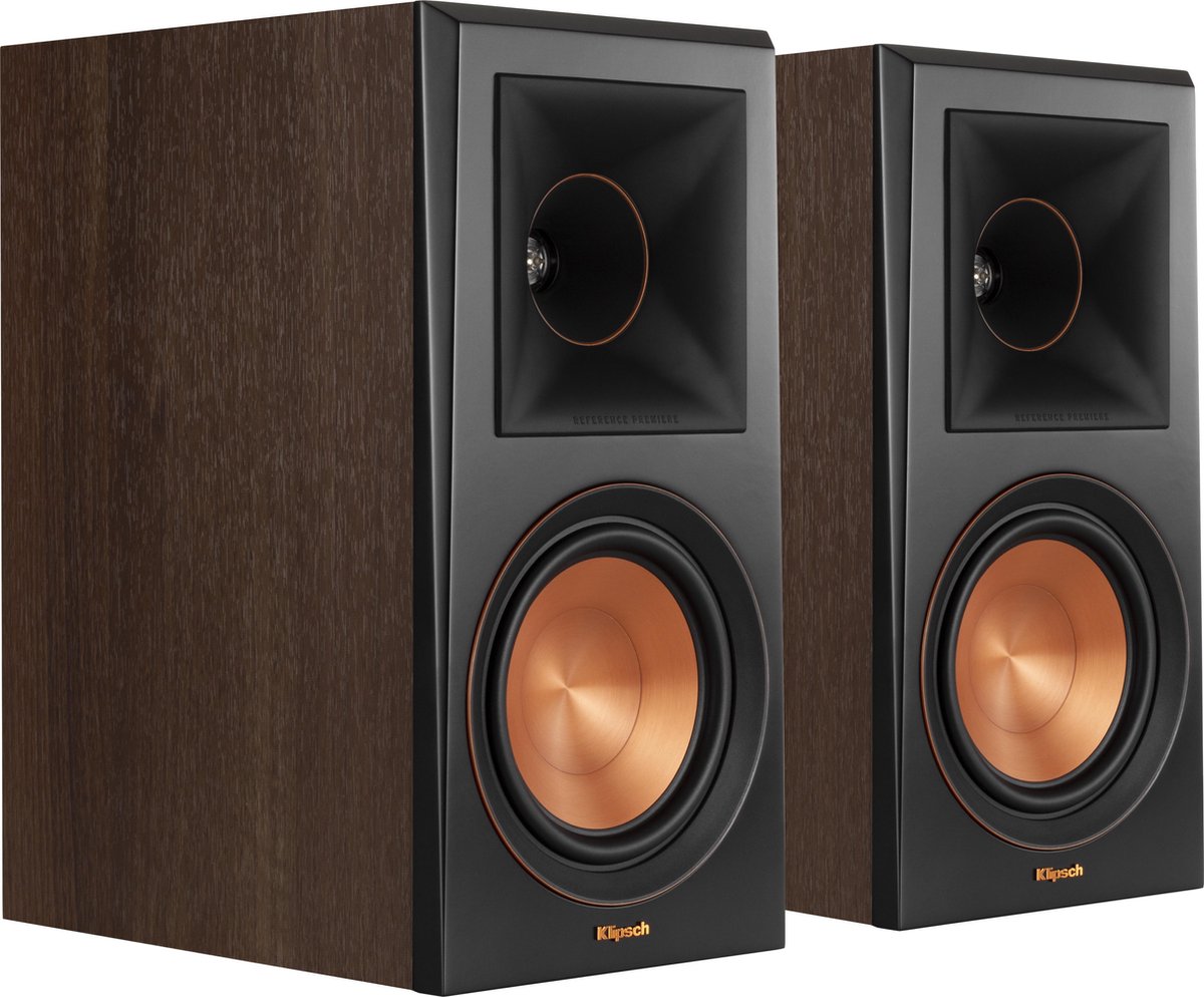 Klipsch RP-600M Boekenplank speaker Walnoot/Set