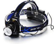 1200Lm CREE XM-L T6 LED hoofdlamp - fietslamp - wandellamp (2x 18650 batterij niet inbegrepen)