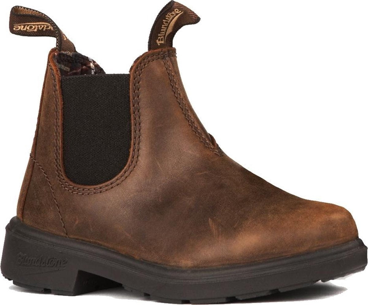 Blundstone - Antique Brown Chelsea Boot - Kinderen - Maat 29