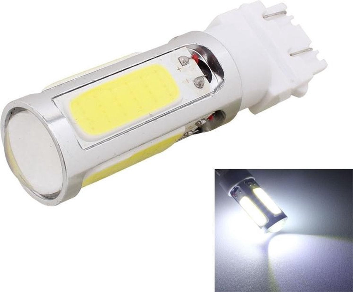 2 STKS T25 Dual Draden 1250LM 20 W + 5 W 5 x COB LED Wit Licht Remlicht Dagrijverlichting