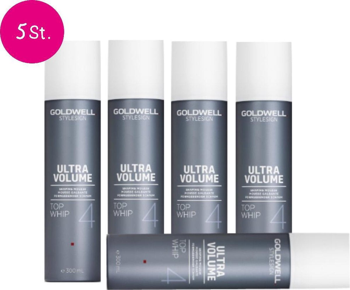 5x Goldwell StyleSign Top Whip Mousse