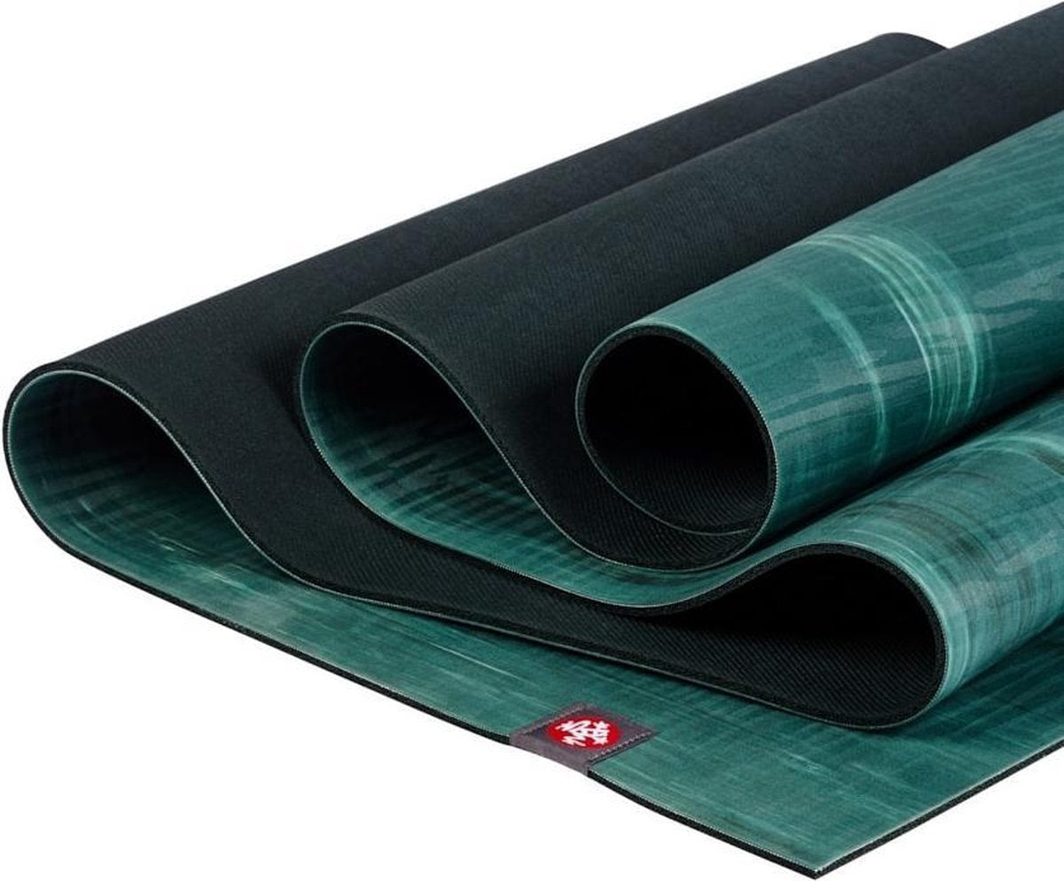 Manduka eKO Lite Yoga Mat Rubber Groen – Deep Forest Marbled – 180 x 61 x 0.4 cm