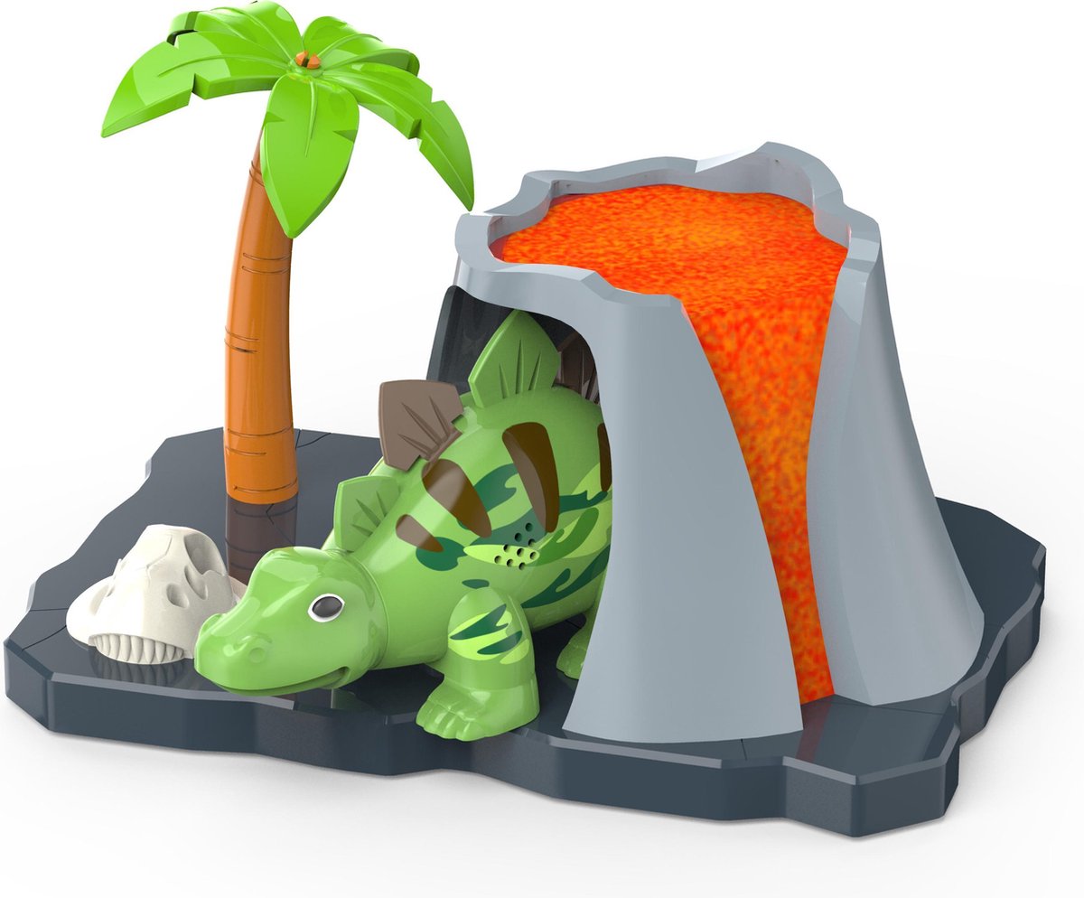 Digi Dino groen met speelset Silverlit