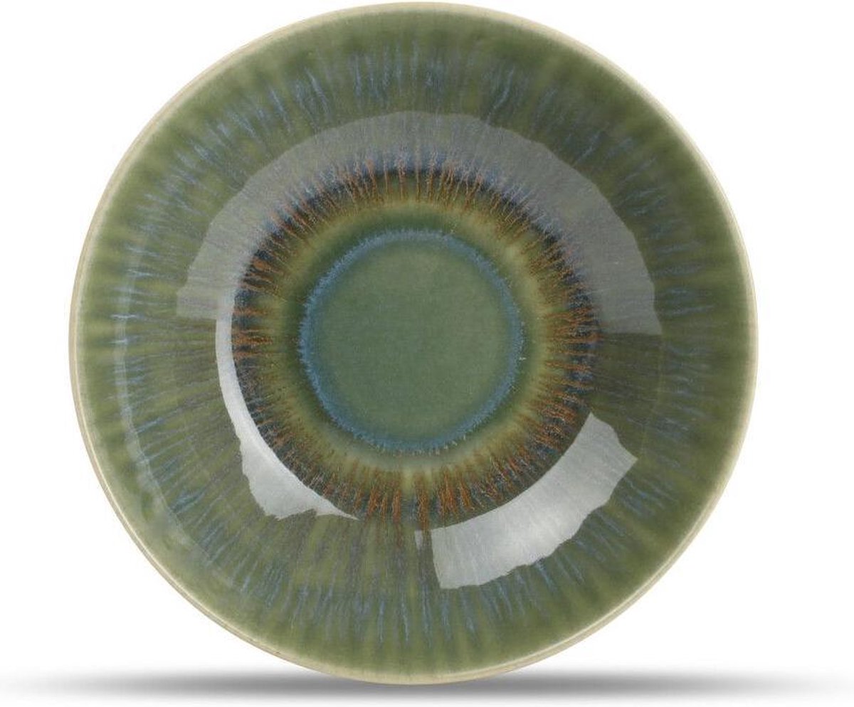 ONA Luce kom 17xH5cm groen set/4