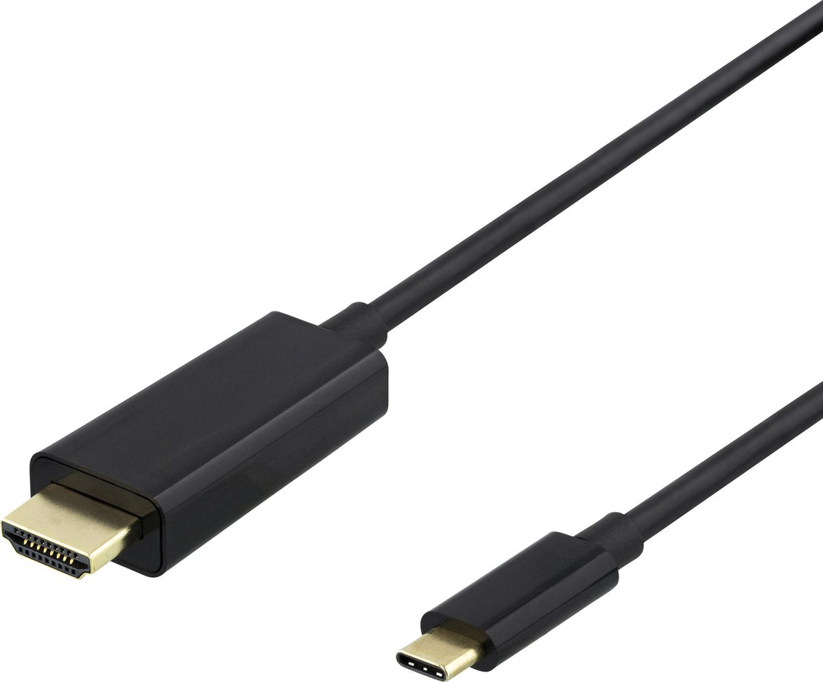 DELTACO USBC-HDMI1005-K