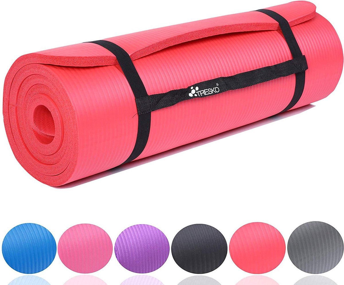 Tresko  Fitnessmat - 185x60 cm - 1