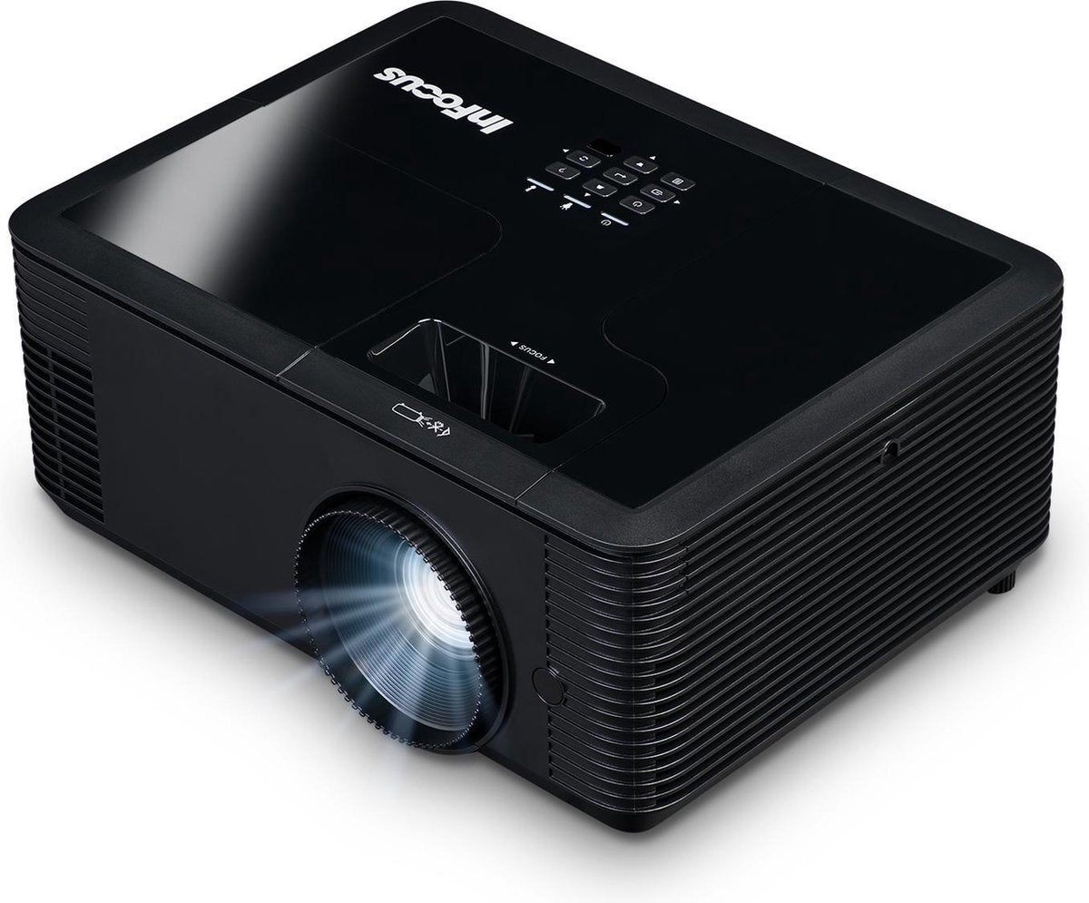 InFocus IN134 XGA beamer/projector Standard throw projector 4000 ANSI lumens DLP XGA (1024x768) 3D Zwart
