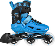 Powerslide Phuzion Inlineskates - Maat 37-40 - Unisex - blauw/ zwart