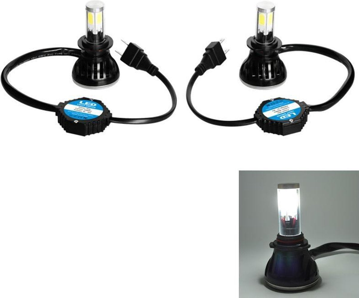 2 STKS H7-5HL-40W 4000lm / 6000K Auto LED-koplamp