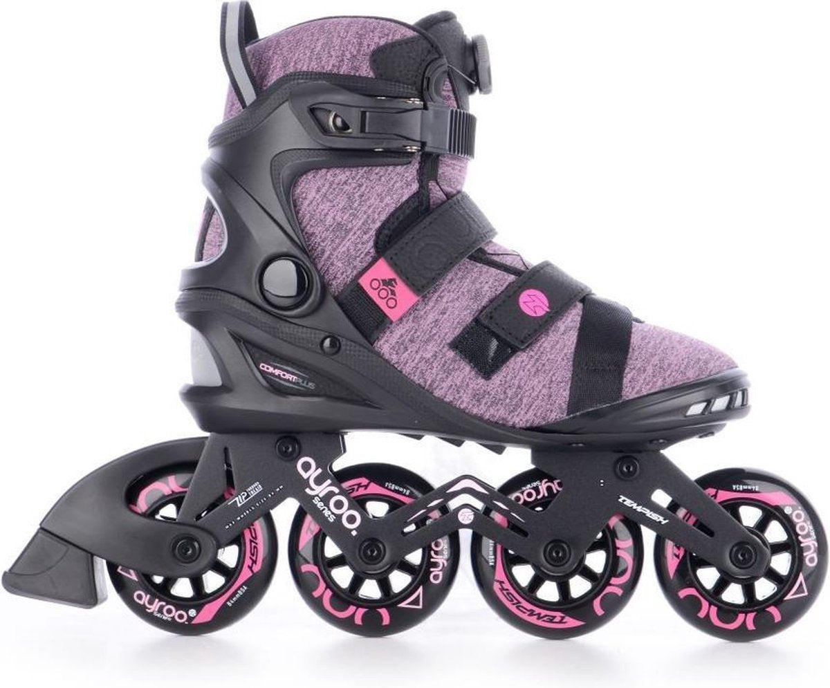 Tempish Ayroo top 84 dames inline skates black/pink - maat 41
