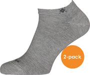 Burlington Everyday 2-pack Sneakersok Heren 21052 - Grijs 3400 light grey Heren - 40-46