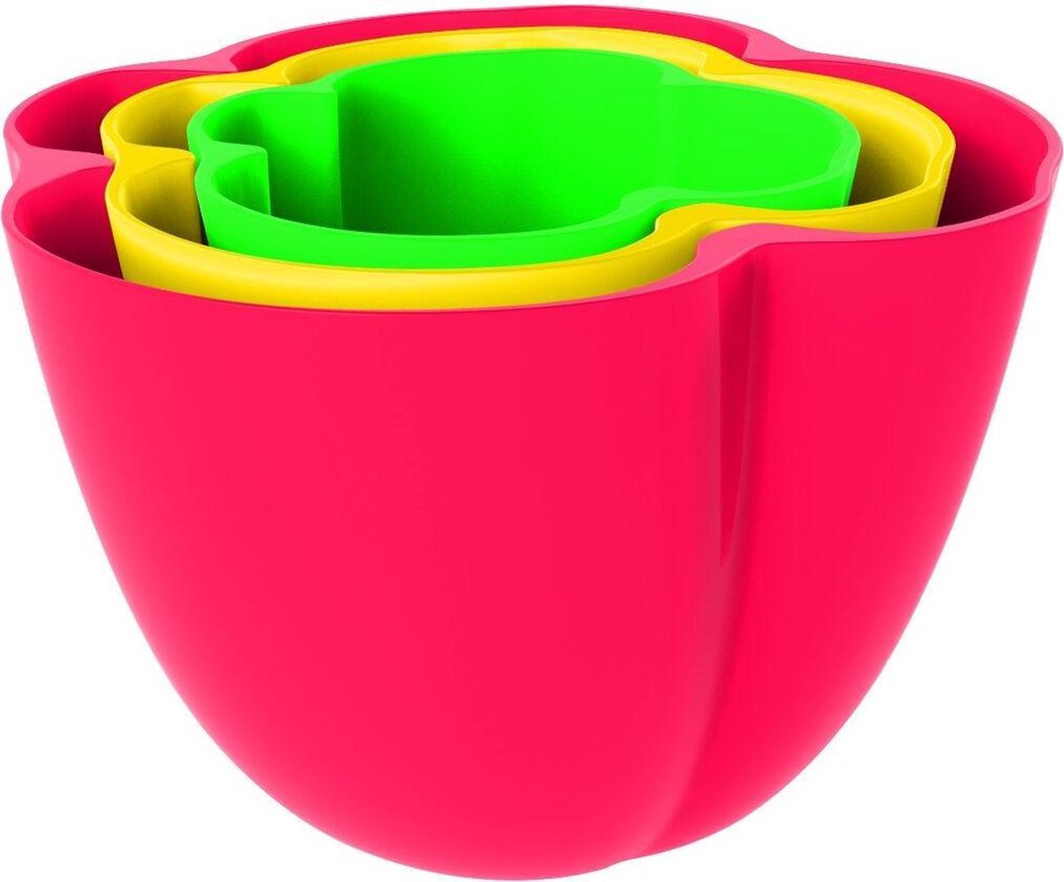 Zak!Designs Kitchen & Garden Serveerschaal - Paprika - Set van 3 Stuks - Assorti