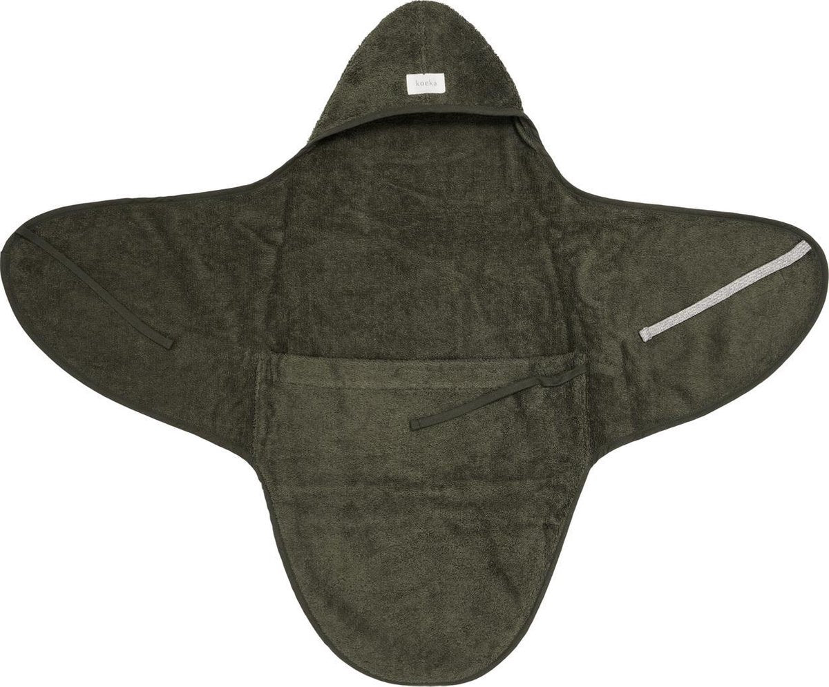 Koeka - Omslagdoek baby New Born Dijon organic - Tijm - 1