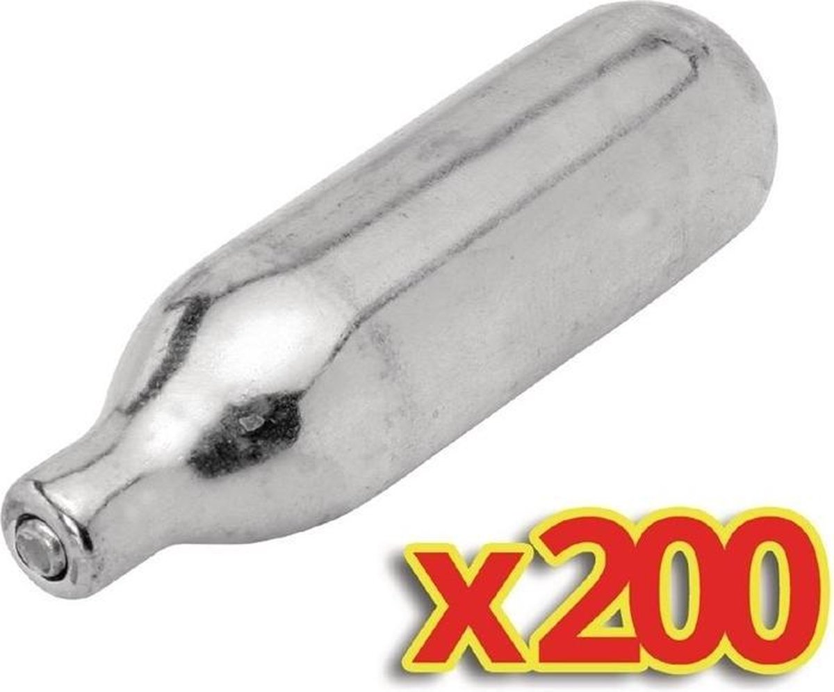 Vogue slagroompatronen 200 stuks
