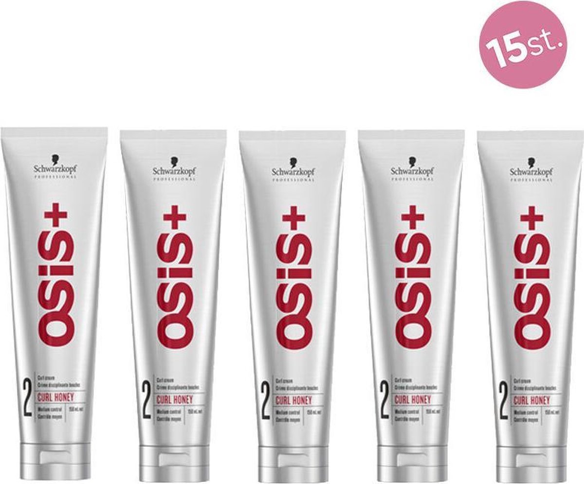 15X Schwarzkopf Osis Curl Honey Krullen Creme 150ml