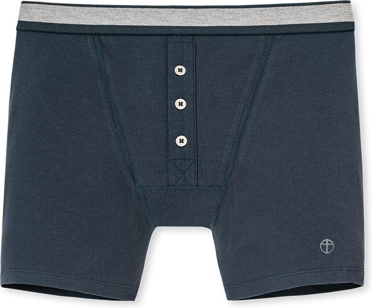 Schiesser - Heren - Retro Short  - Blauw - XXL