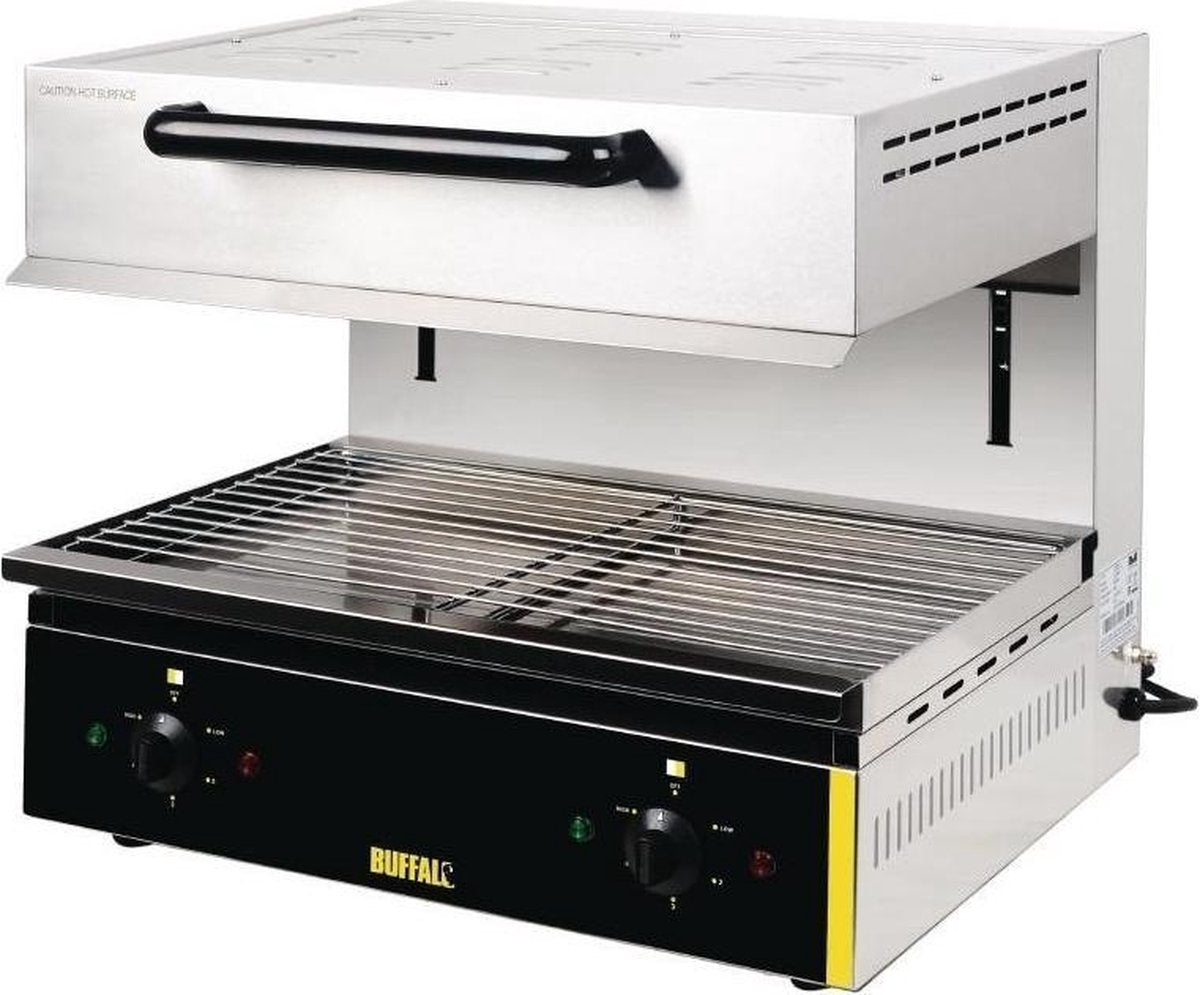 Buffalo elektrische instelbare salamander grill