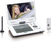 Lenco DVP-1063 - Draagbare DVD-speler met DBT-T2 - 10 inch - wit