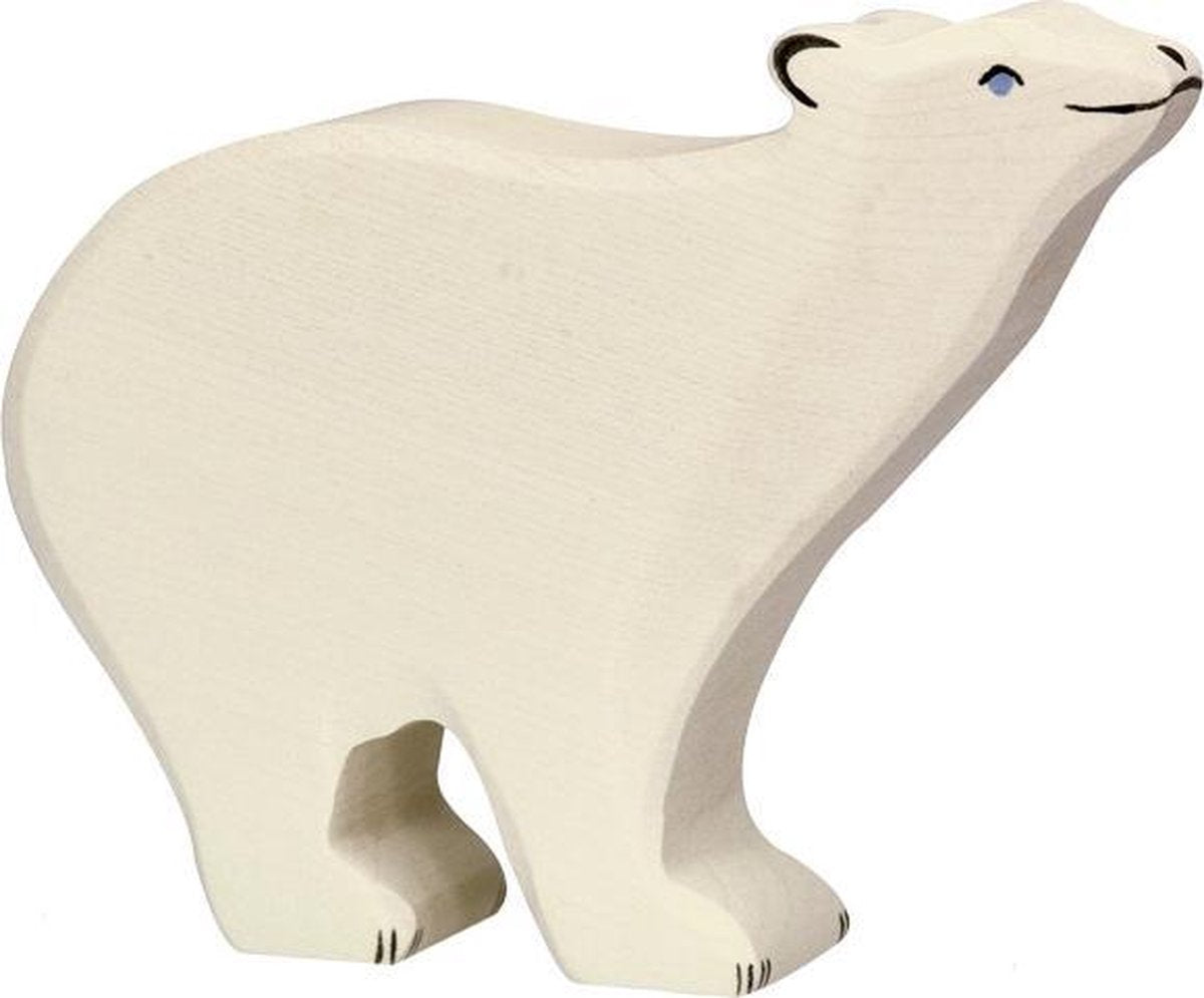 Holztiger Polar bear
