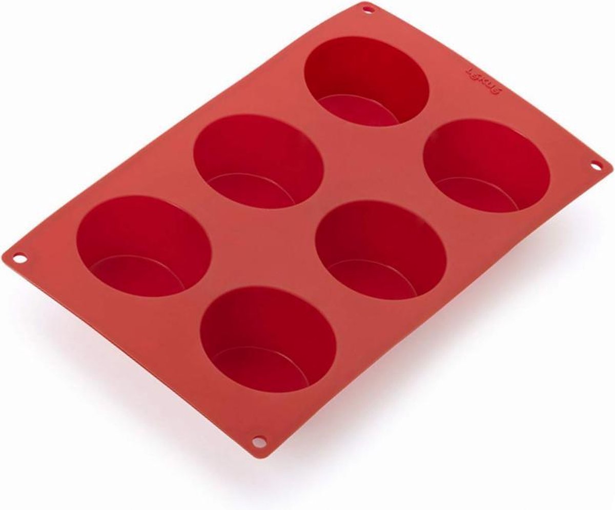 Lekue Silicone Bakvorm voor 6 muffins - Siliconen - BPA-vrij