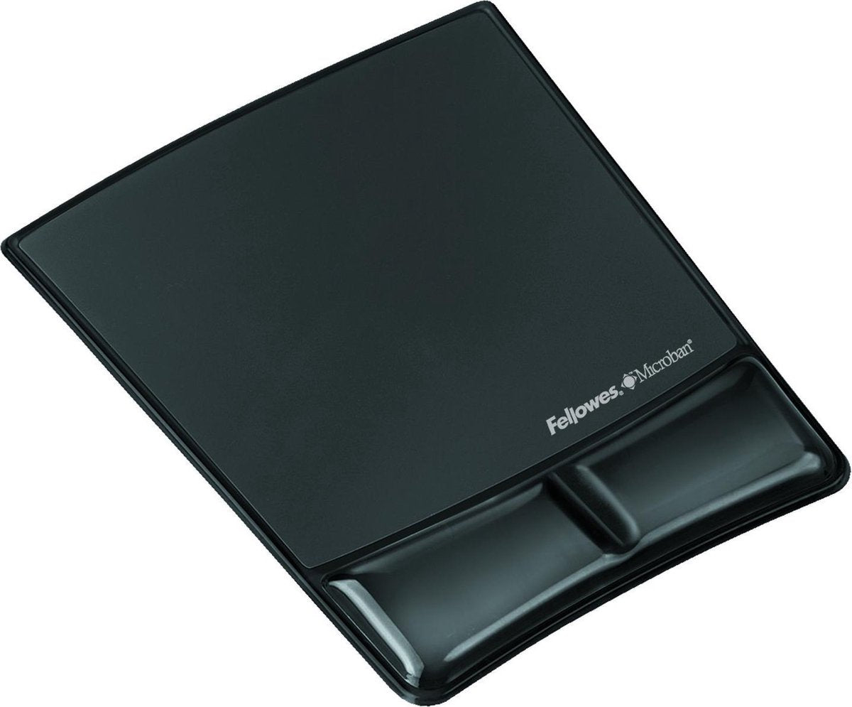 Fellowes - Muismat Met Polssteun - Crystal Gel