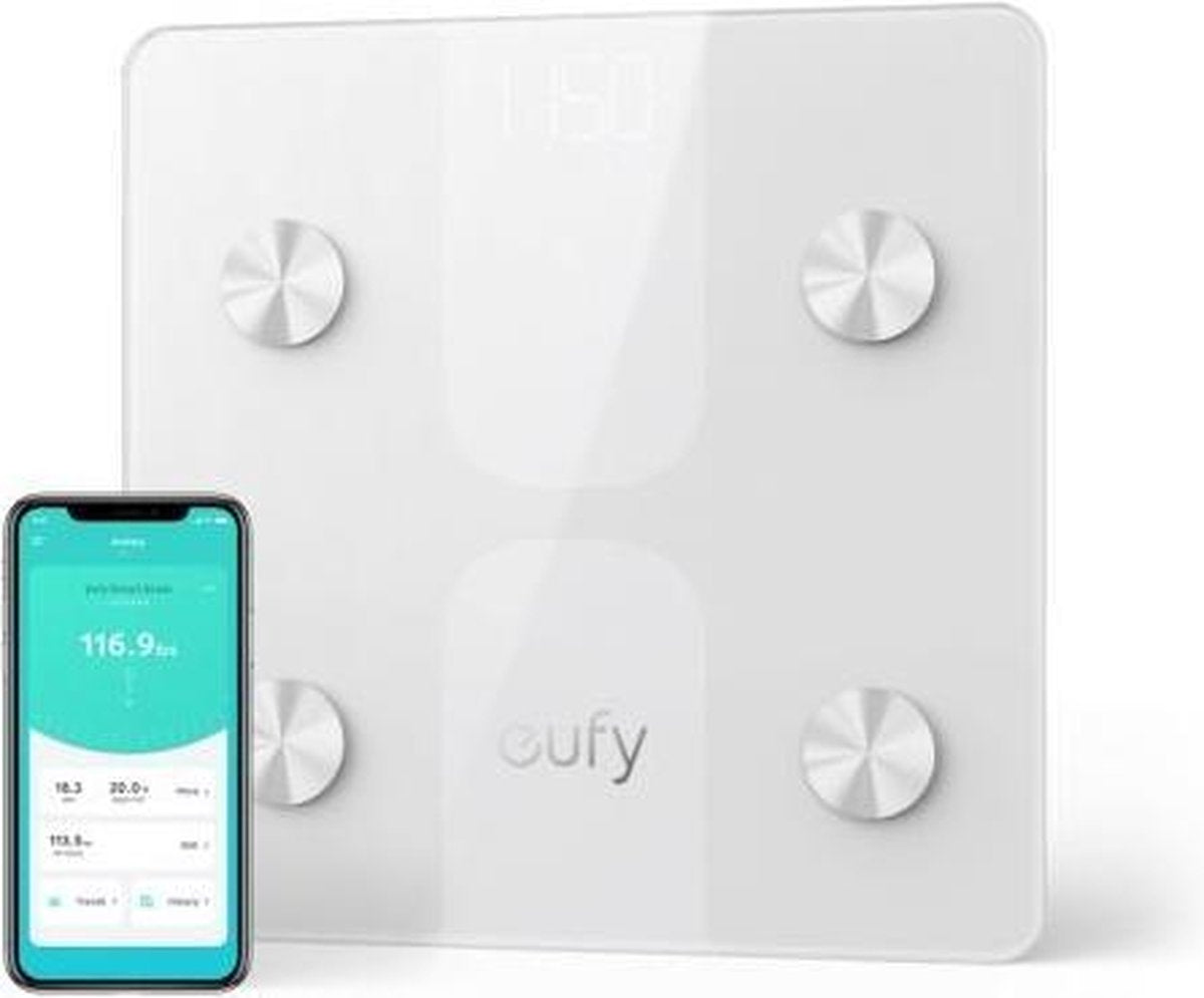 eufy Smart Scale C1 Analyse-personenweegschaal Weegbereik (max.): 150 kg Wit