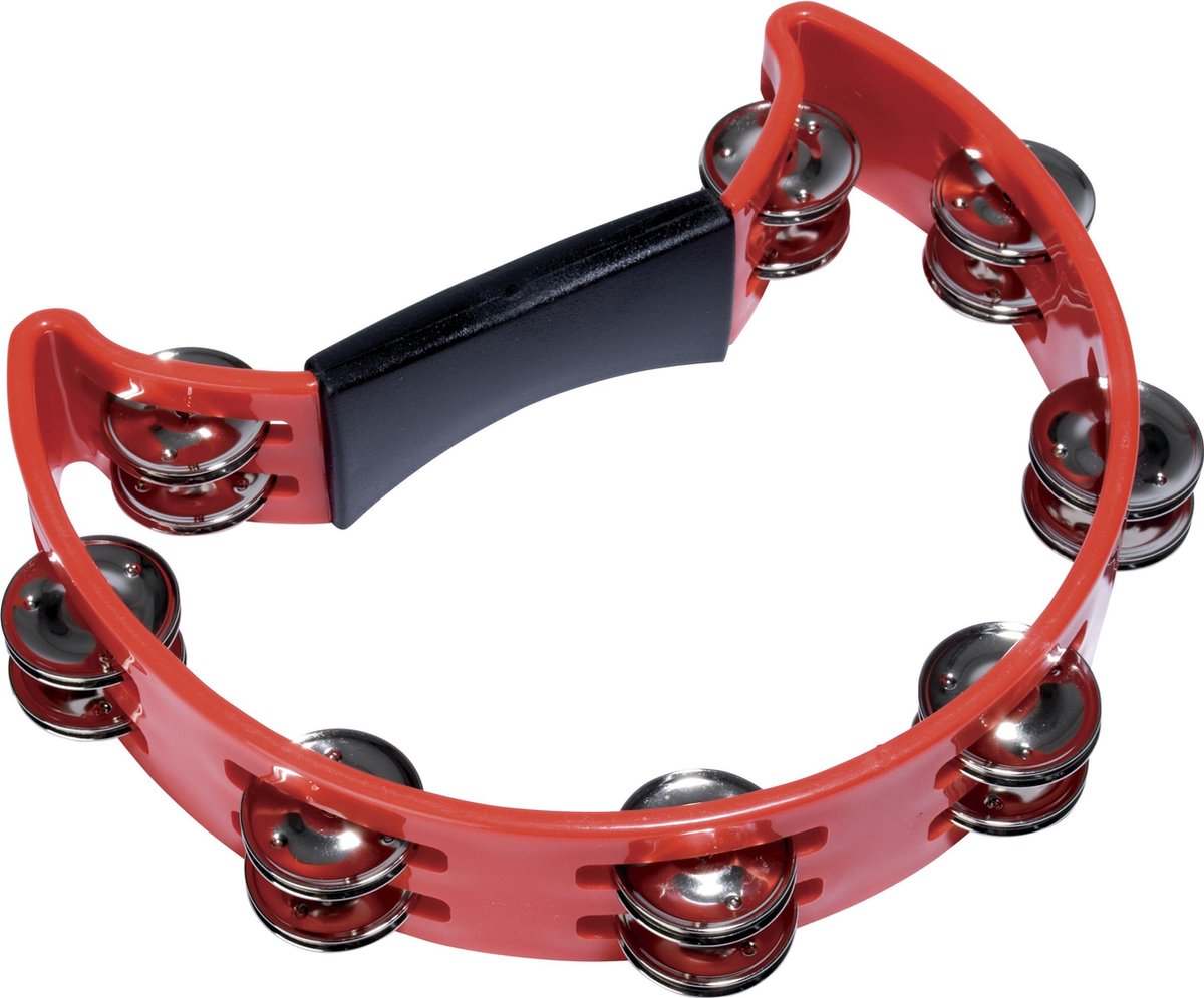Tambourijnen - Fame Hand Tambourine rood