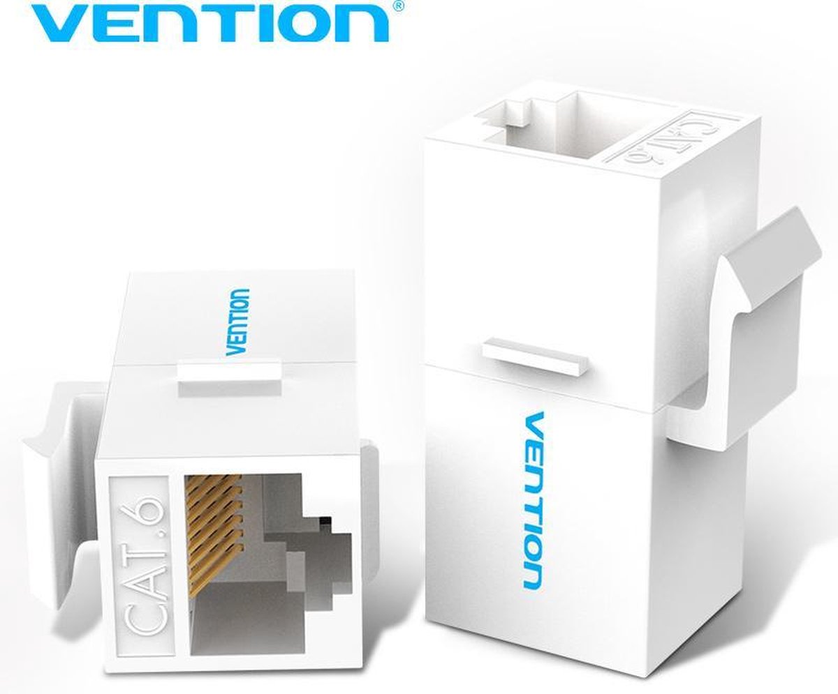 Vention CAT 6 UTP keystone koppelaar - 10 stuk