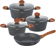 Klausberg 7240 pannenset – 7 delig – Gesmeed Aluminium – Alle warmtebronnen