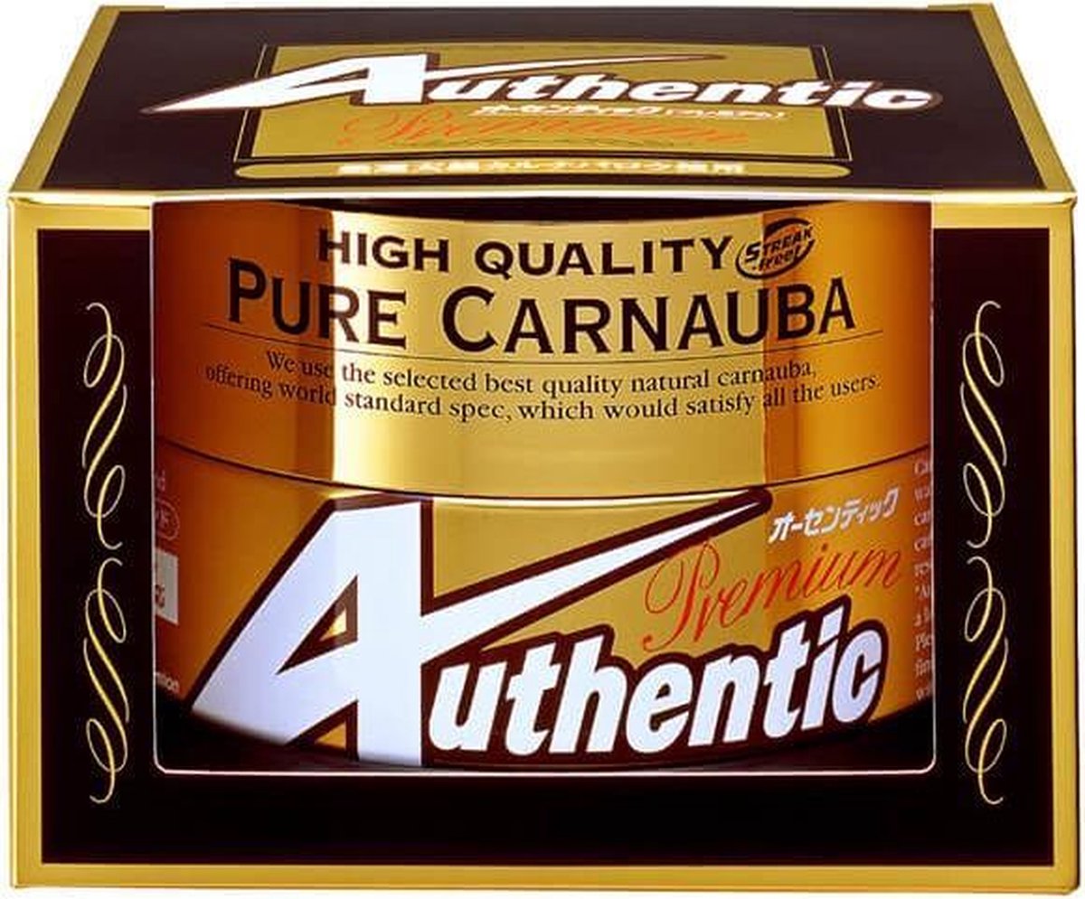 Soft99 Authentic Premium Pure Carnauba Wax - 200gram