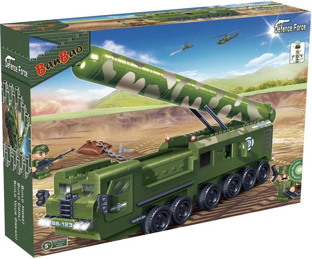 BanBao Defence Force DF-31 Langeafstandsraket - 6202