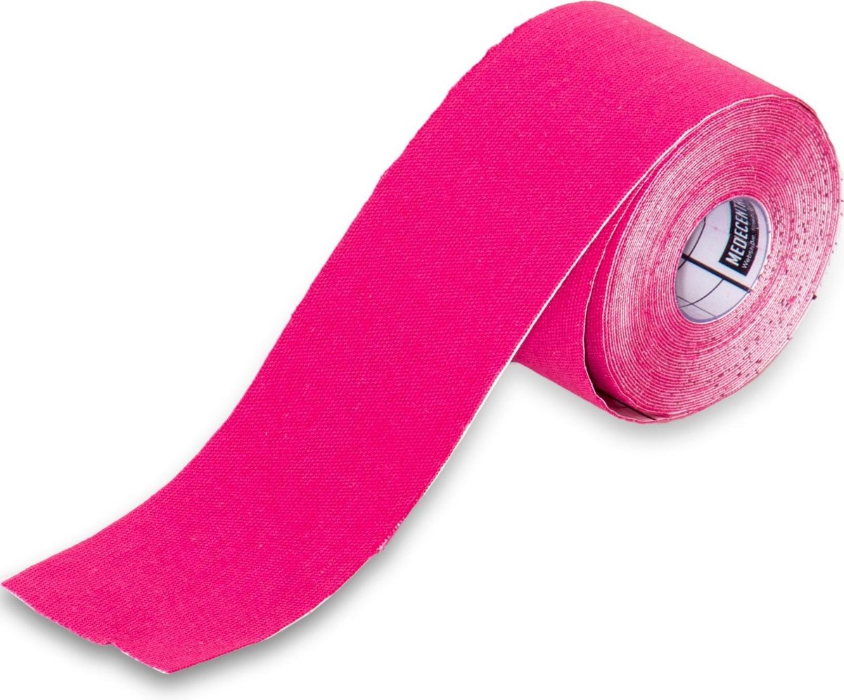 Kinesiotape - Roze | 1 Rol | 5 cm x 5 m | Sporttape | MediPreventie