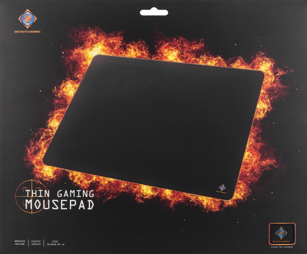 DELTACO GAMING GAM-008 Hard-top Extra Dunne Muismat-Mousepad