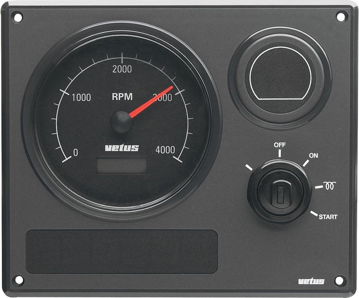 VETUS MP21BS12A Motorpaneel 12 Volt