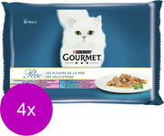 Gourmet Perle Pouch Multipack 4x85 g - Kattenvoer - 4 x Vismix&Vis