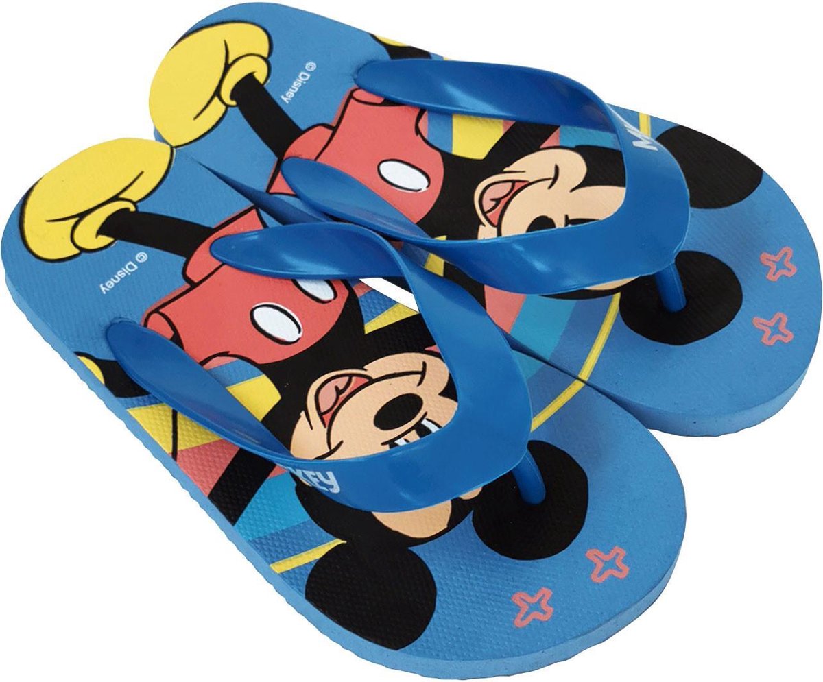 Disney Teenslippers Mickey Polyethyleen Donkerblauw Maat 32