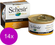 Schesir adult tonijn en aloe vera - 14 st à 85 gr