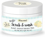 Nacomi Scrub & Wash - Sweet Coconut-Banana Foam 180ml.
