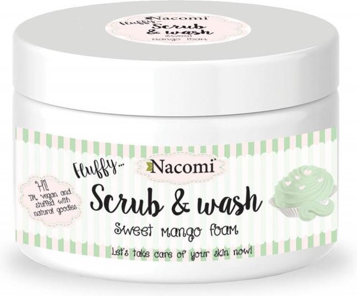 Nacomi - Scrub & Wash Piano Scrub-Washing Sweet Mango Foam 180Ml