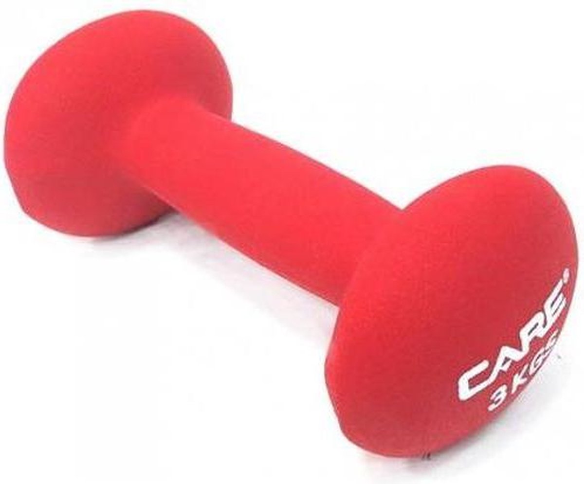 Neoprene Dumbellset Care 3 KG