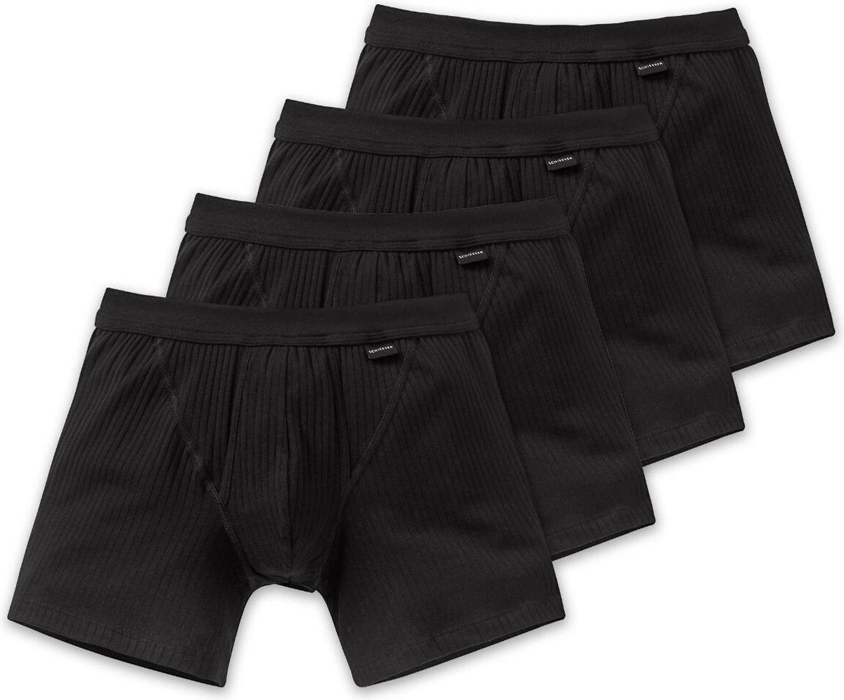 Schiesser short 4 pack Cotton Essentials Authenti