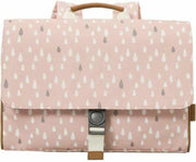 Fresk boekentas large Drops pink