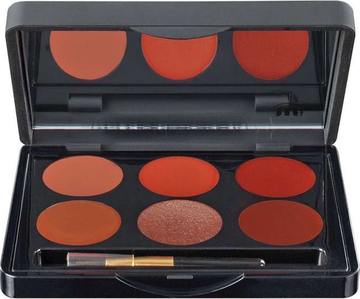 Make-up Studio Lipcolourbox 6 kleuren -  Brown/bruin 2