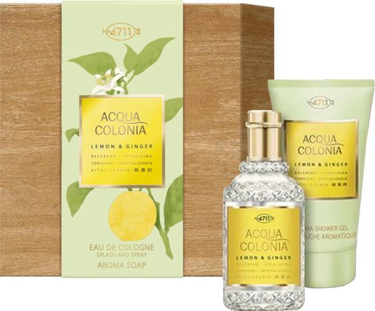 Acqua Colonia Lemon & Ginger geschenkset (2-delig)