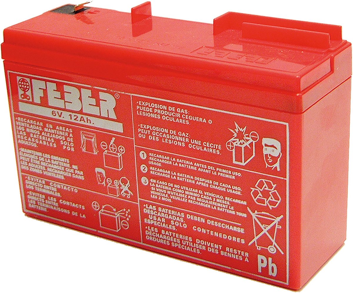 Feber Accu/batt. 1x6v-10ah