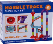 2x Johntoy knikkerbaan Super Run Set junior 24