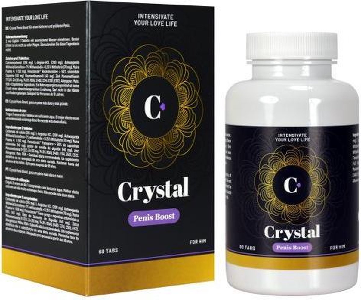 Crystal - Penis Boost - 60 st - Drogist - Voor Hem