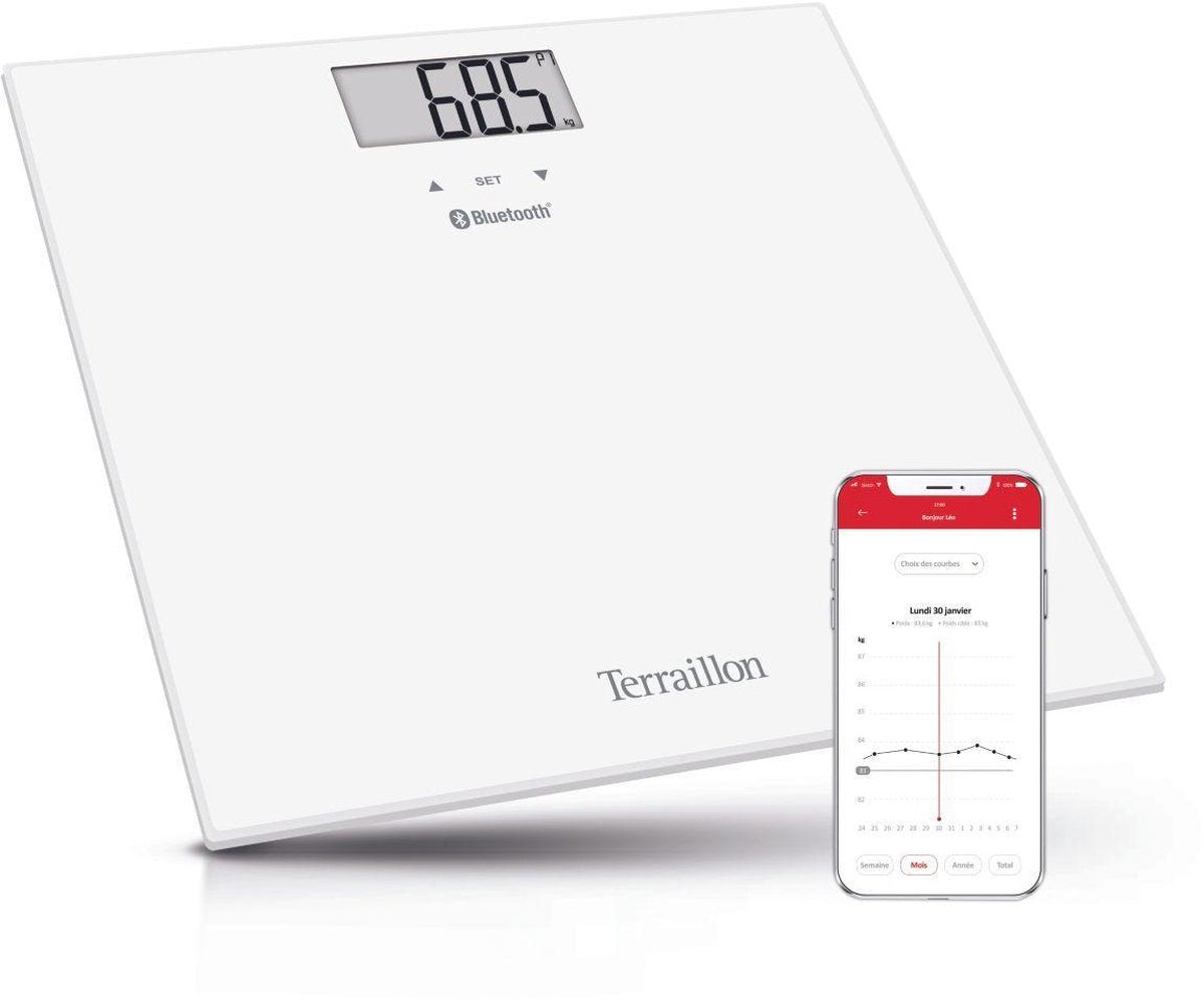 Terraillon WEB coach Smart - Bluetooth weegschaal met lichaamsanalyse functie