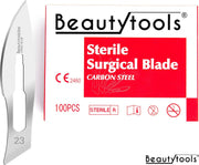 Scalpels - Pedicure / Bistouri messen - NR. 23 (100 Stuks - individueel/steriel verpakt) - (BP-0652)